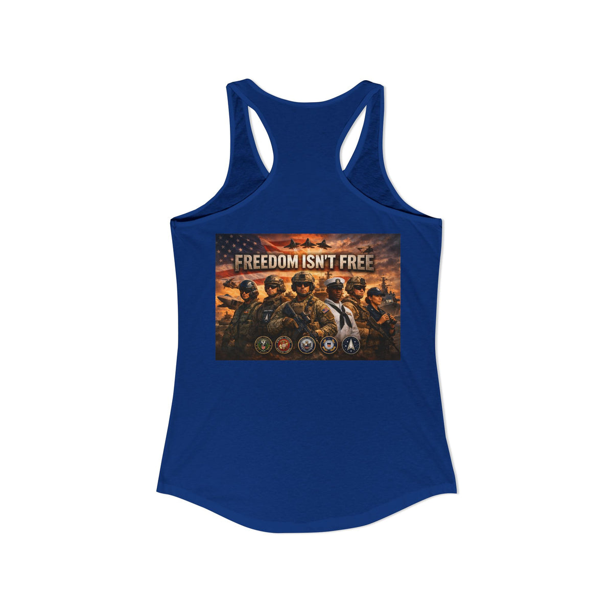 Freedom Isn't Free Women's Racerback Tank