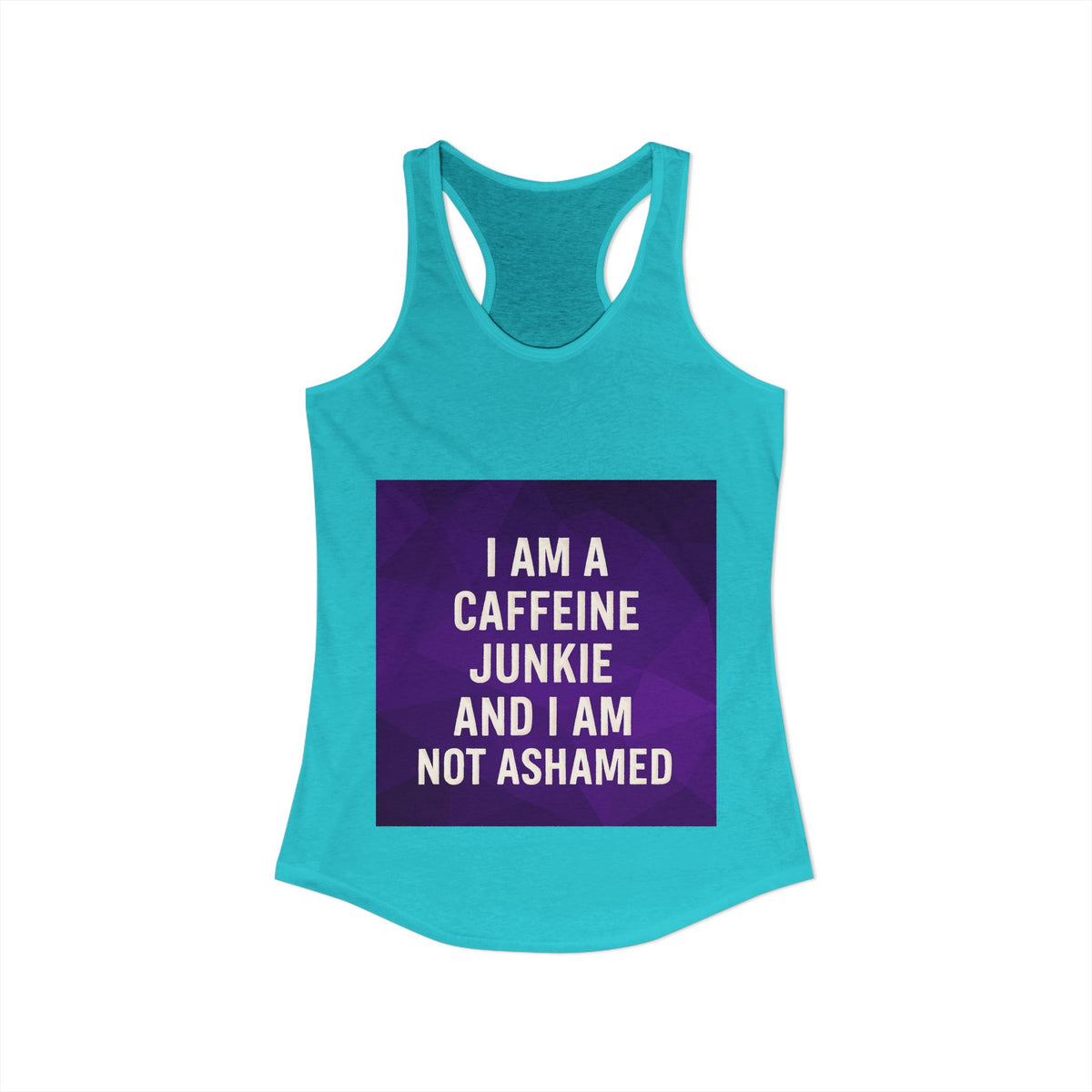 Caffeine Junkie Women's Racerback Tank