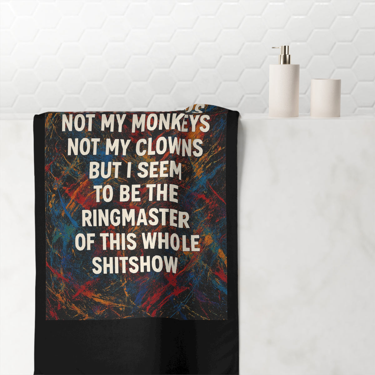 Ringmaster Mink-Cotton Beach Towel