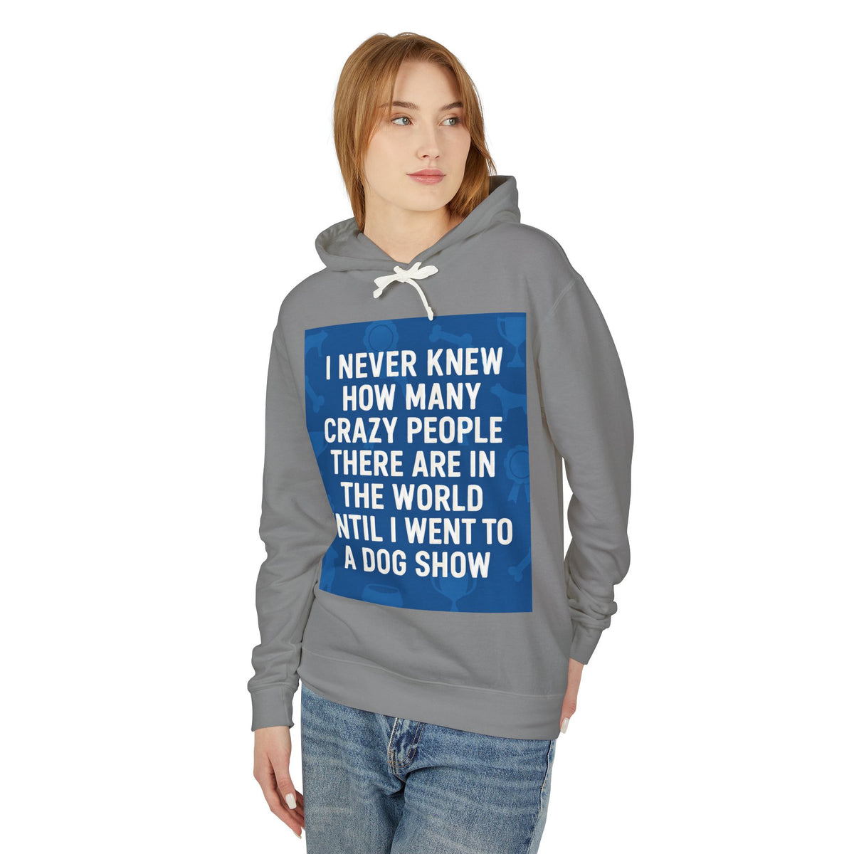 Never Knew Unisex Lightweight Hoodie