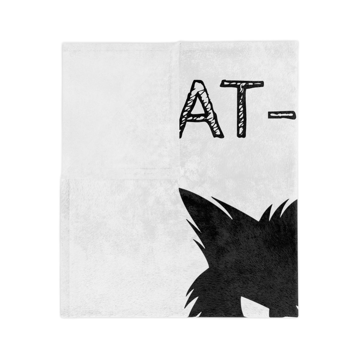 CAT-titude Velveteen Microfiber Blanket