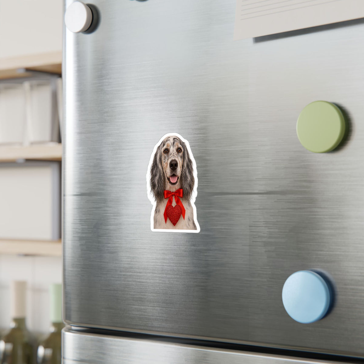 Cupid's Companion English Setter Vinyl Decal