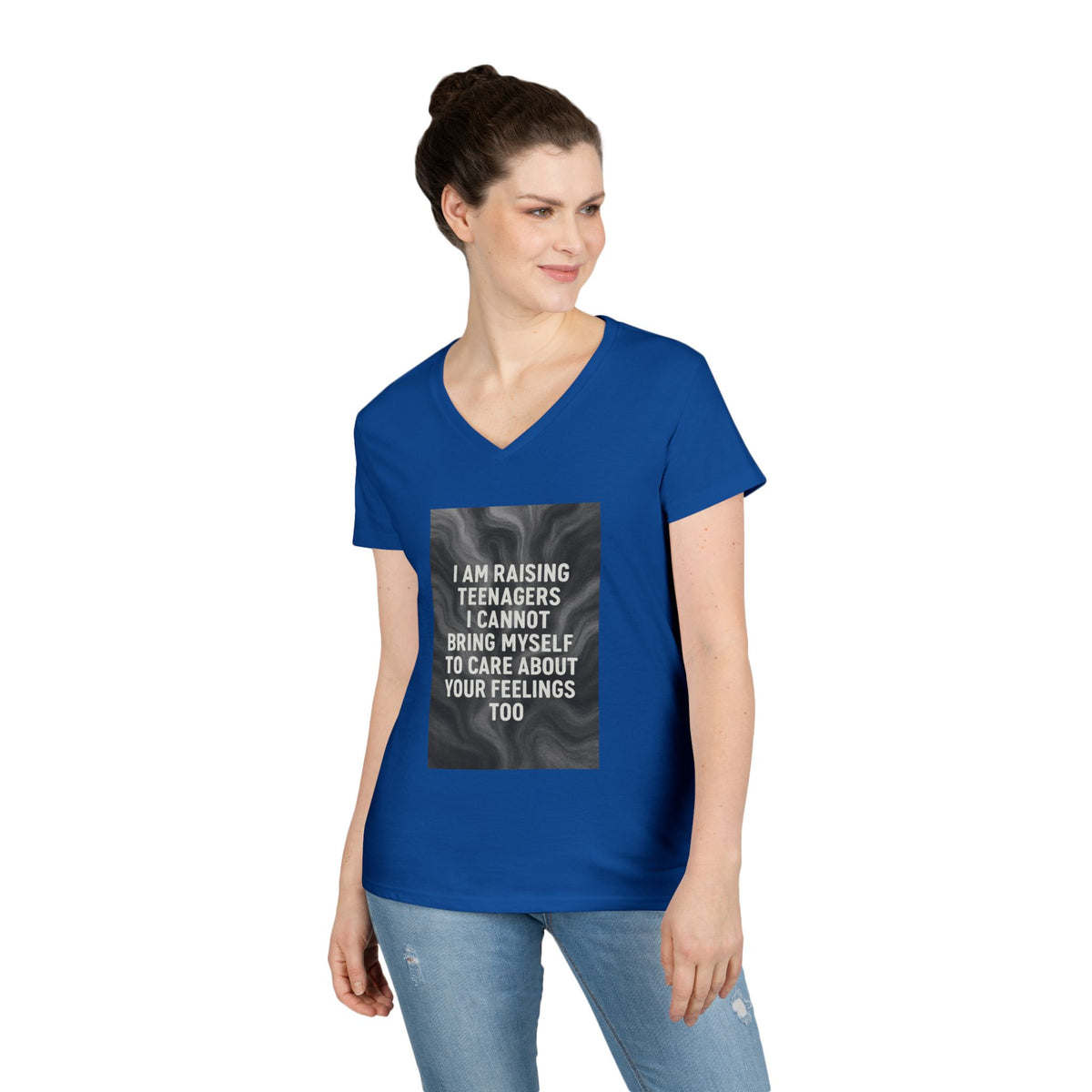 Raising Teenagers Women's V-Neck Tee