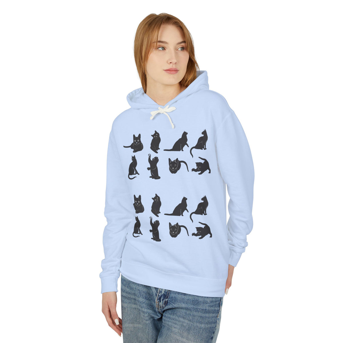 Cats Unisex Lightweight Hoodie