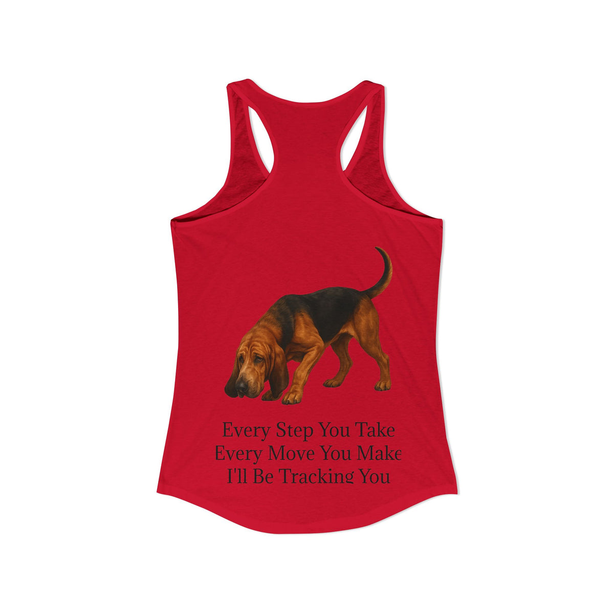 Tracking You Women's Racerback Tank