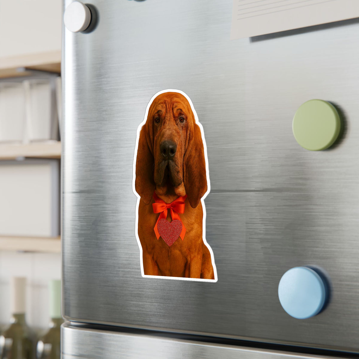 Cupid's Companion Bloodhound Vinyl Decal