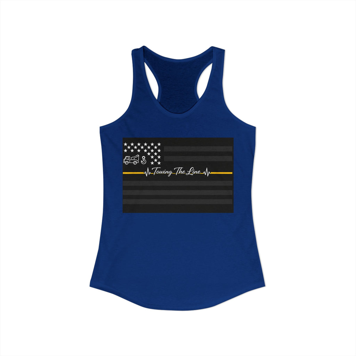 Thin Yellow Line Women's Racerback Tank
