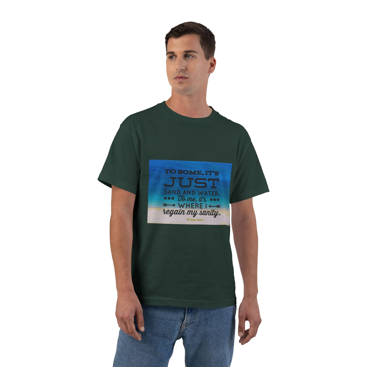 Dr. Beach Men's Short-Sleeve Crewneck Tee