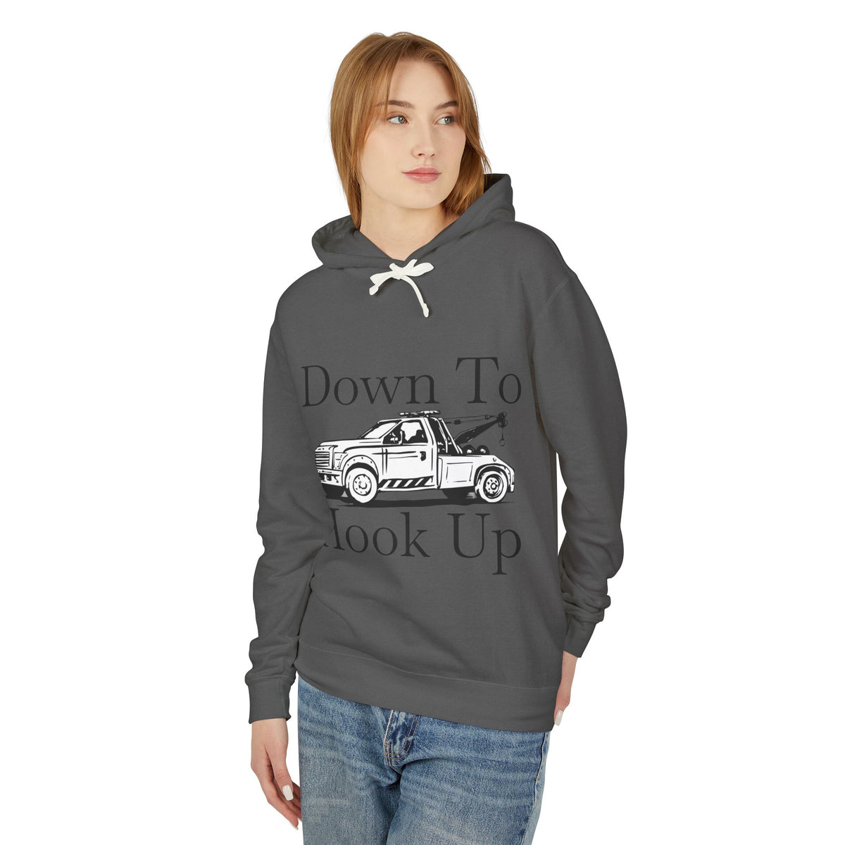 Down To Hook Up Unisex Lightweight Hoodie