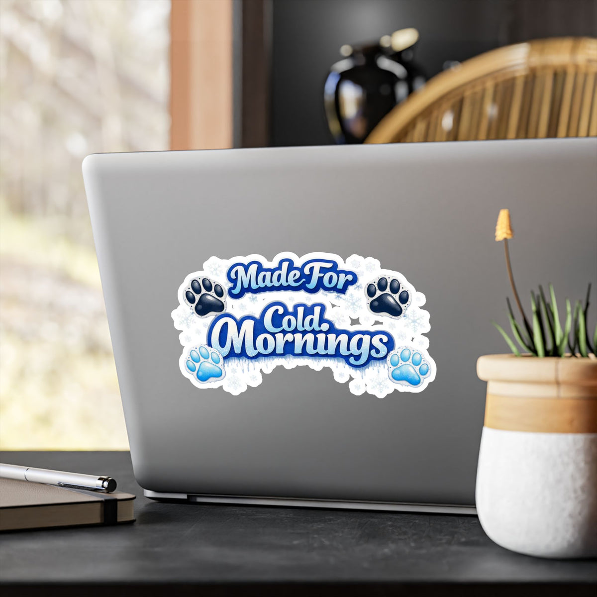 Made For Cold Mornings Vinyl Decal