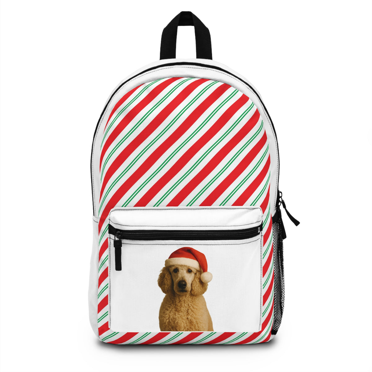 Santa Paws Poodle Backpack