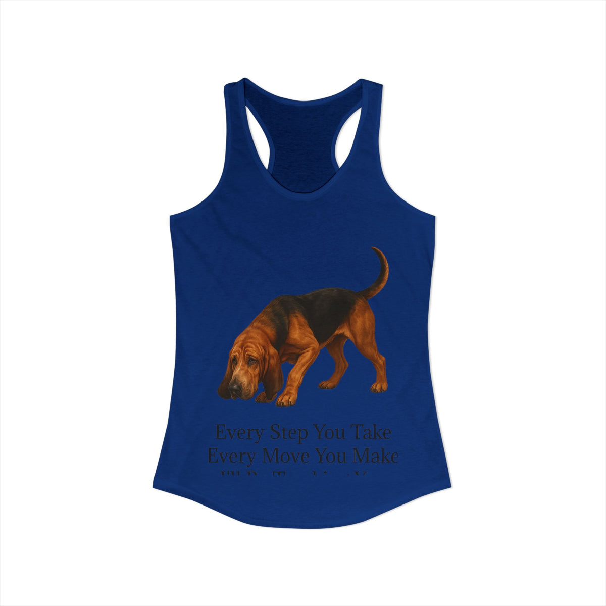 Tracking You Women's Racerback Tank