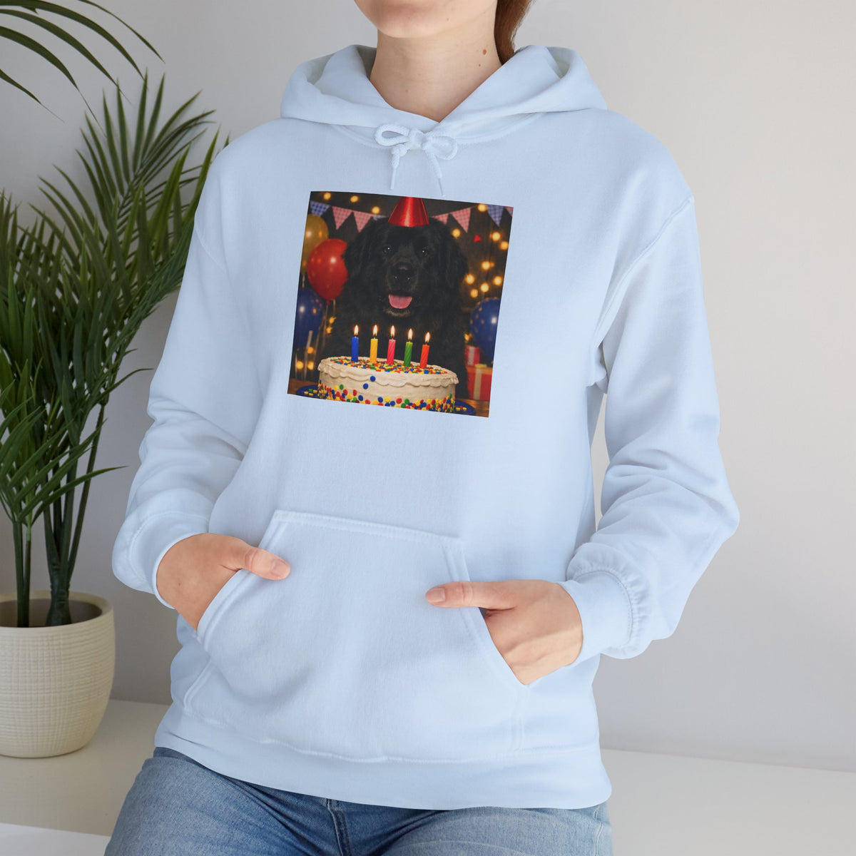 Birthday Buddy Newfie Unisex Hoodie