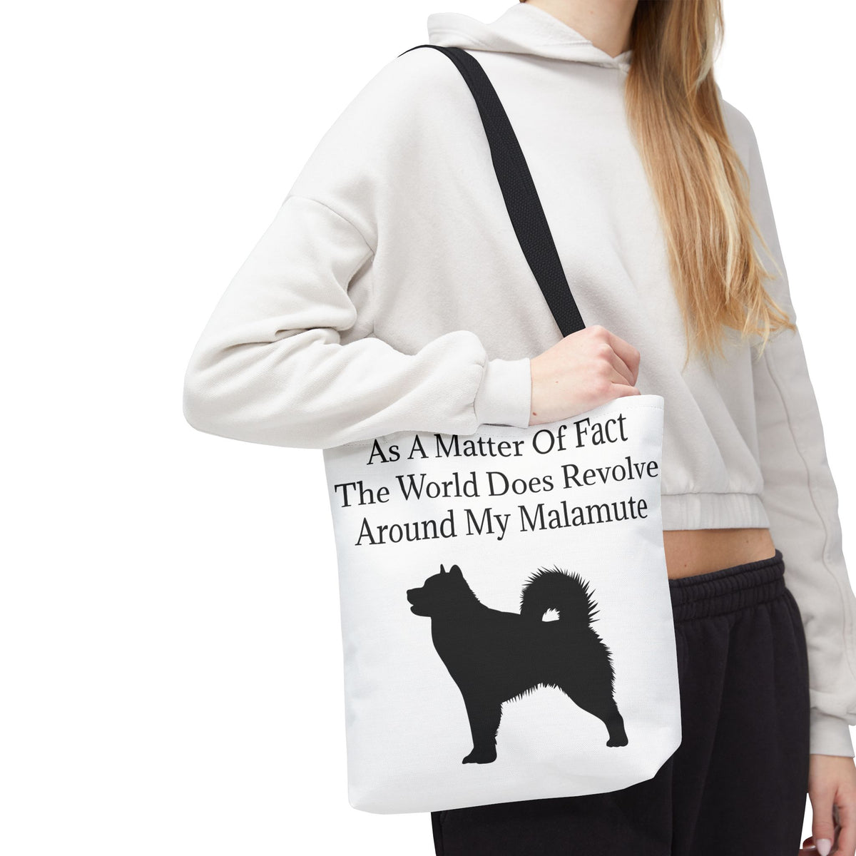 Matter Of Fact Malamute Tote Bag