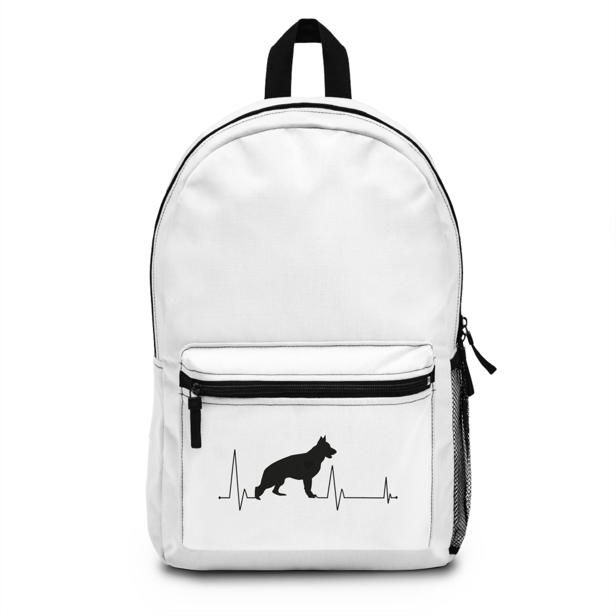 My Heart Beats For German Shepherds Backpack