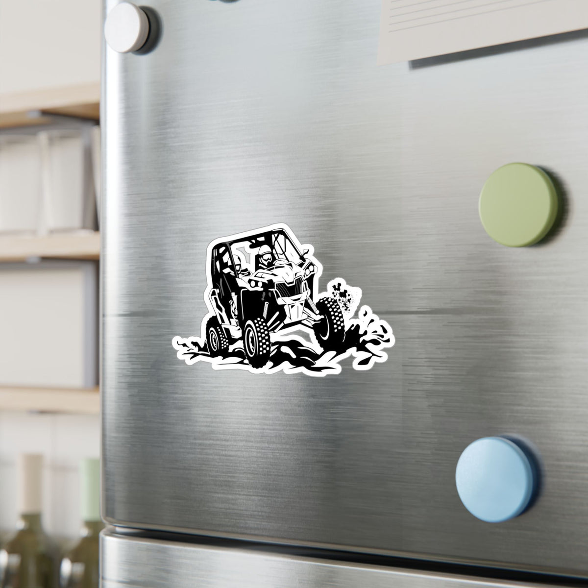 Slingin' Mud Side By Side Vinyl Decal