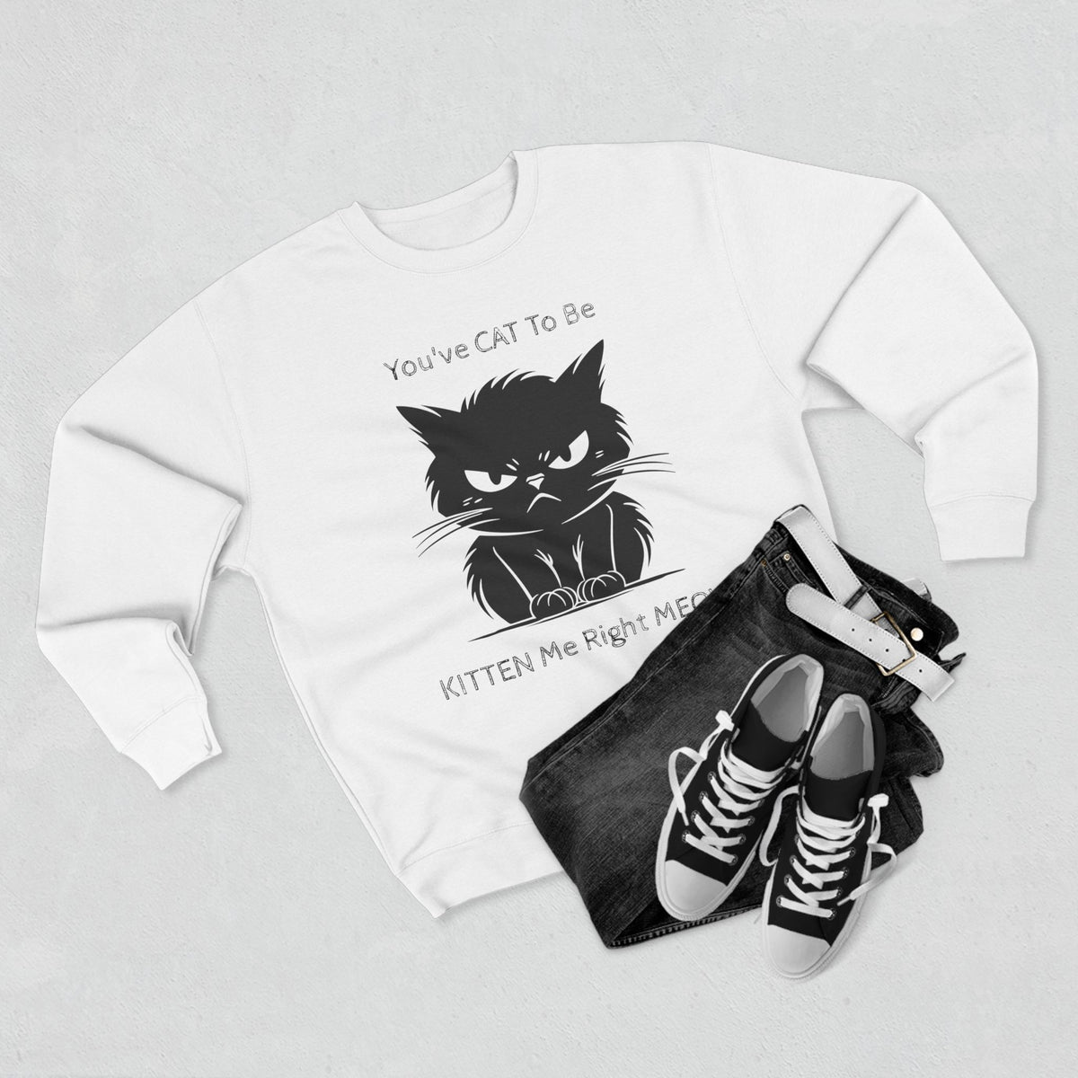 KITTEN Me Unisex Crewneck Sweatshirt