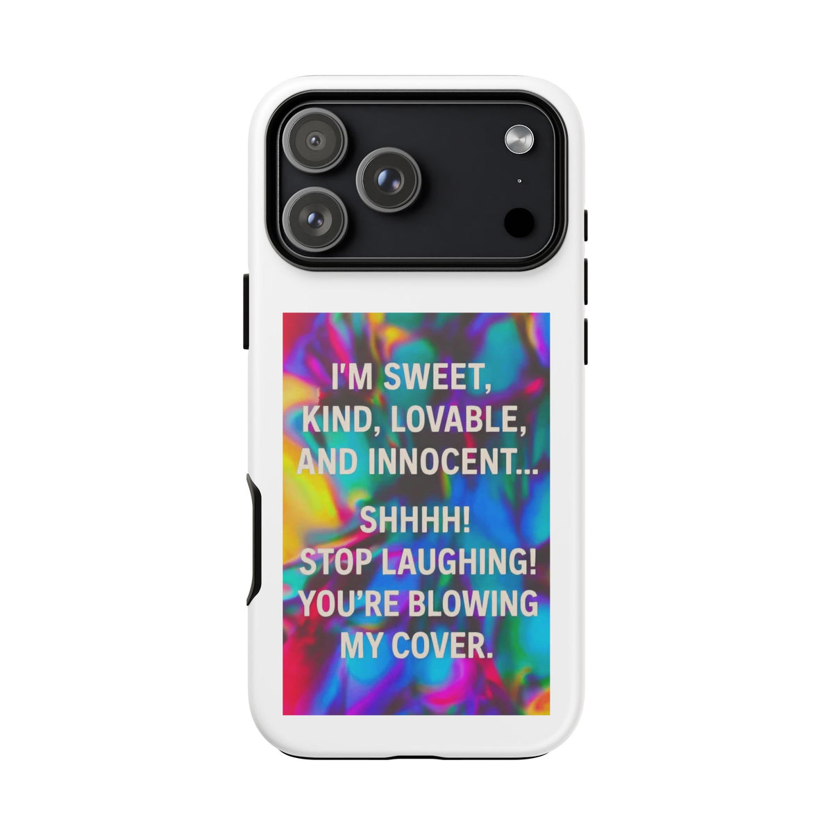 Blowing My Cover iPhone Case