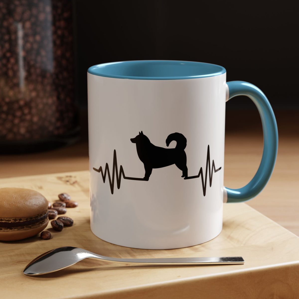 My Heart Beats For Malamutes 2-Tone Coffee Mug