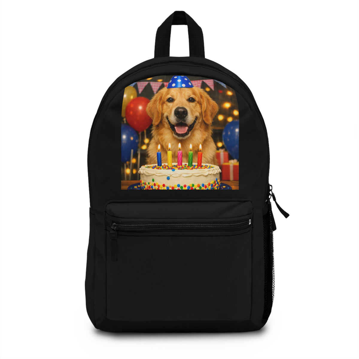 Birthday Buddy Golden Backpack