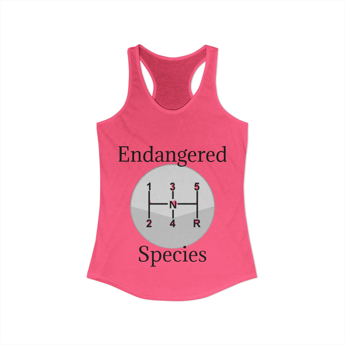 Endangered Species Women's Racerback Tank