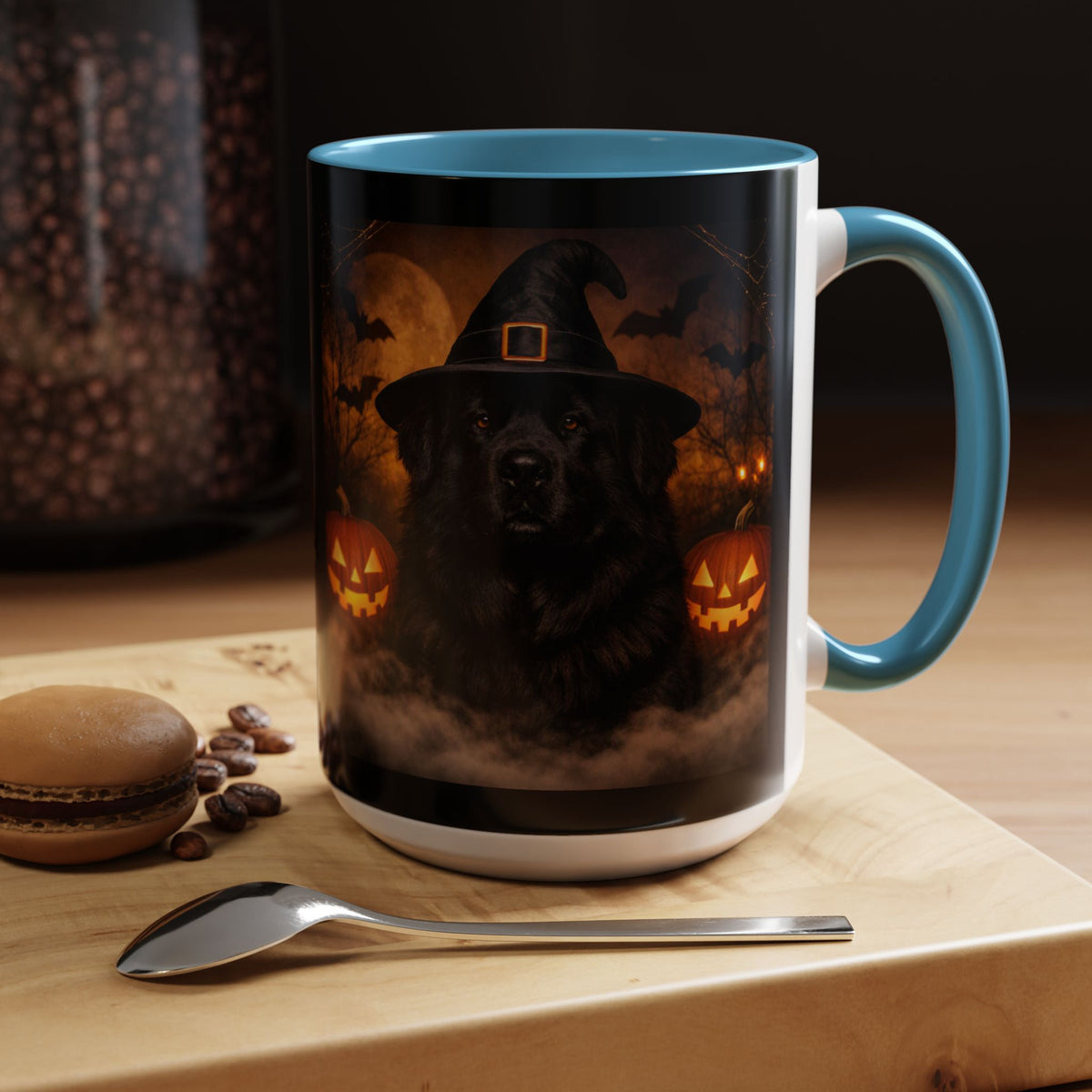 Witch Hat Pack Newfie 2-Tone Coffee Mug