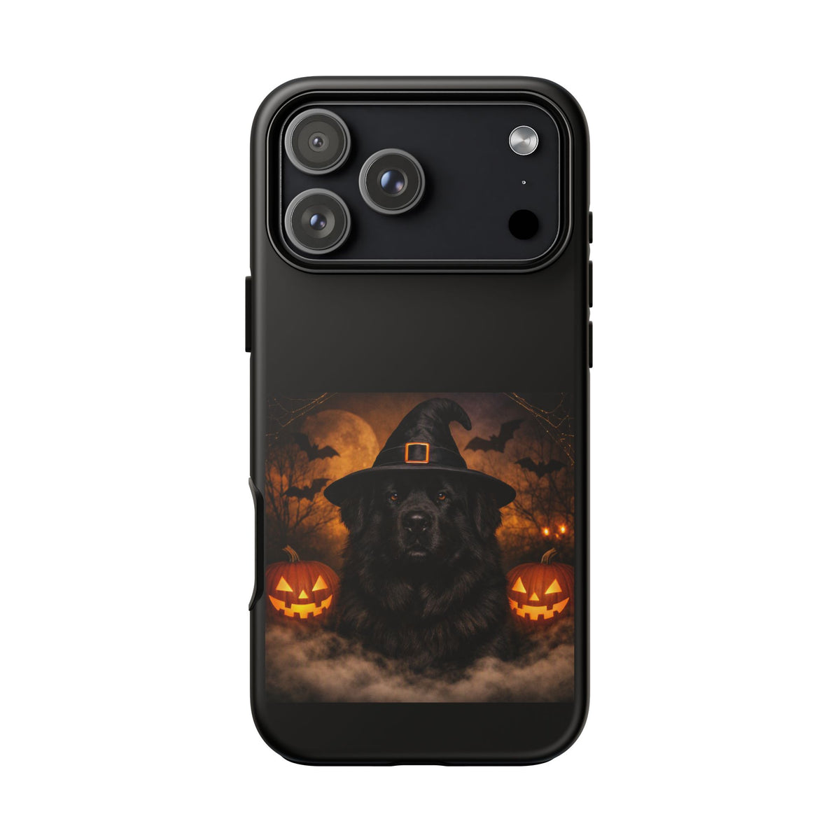 Witch Hat Pack Newfie iPhone Case
