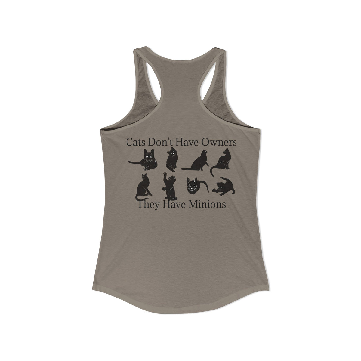 Cat Minions Women's Racerback Tank