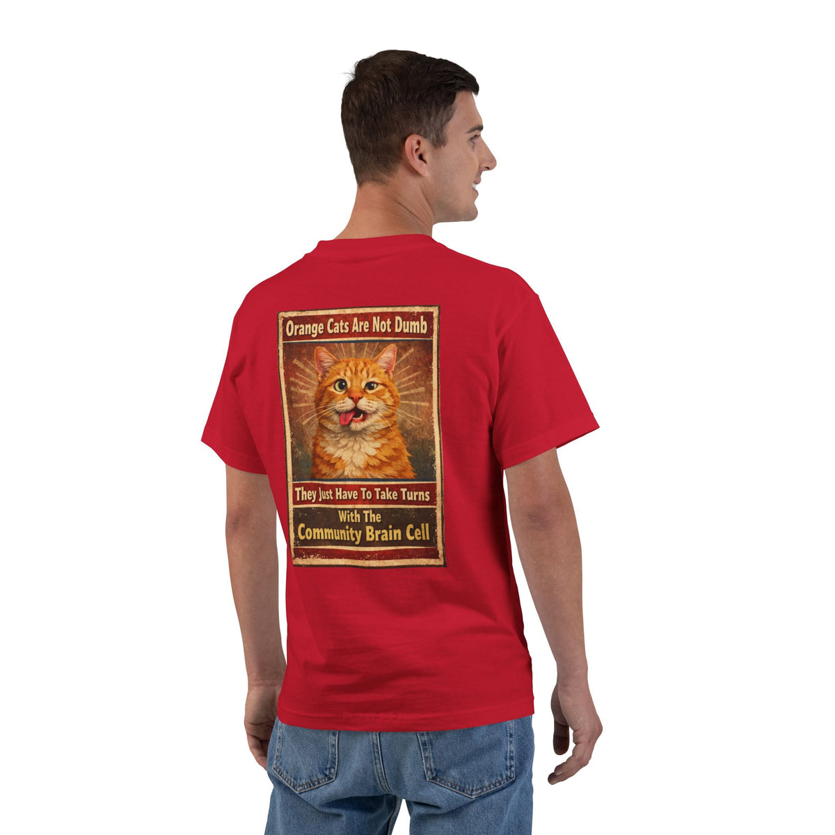 Community Brain Cell Men's Short-Sleeve Crewneck Tee