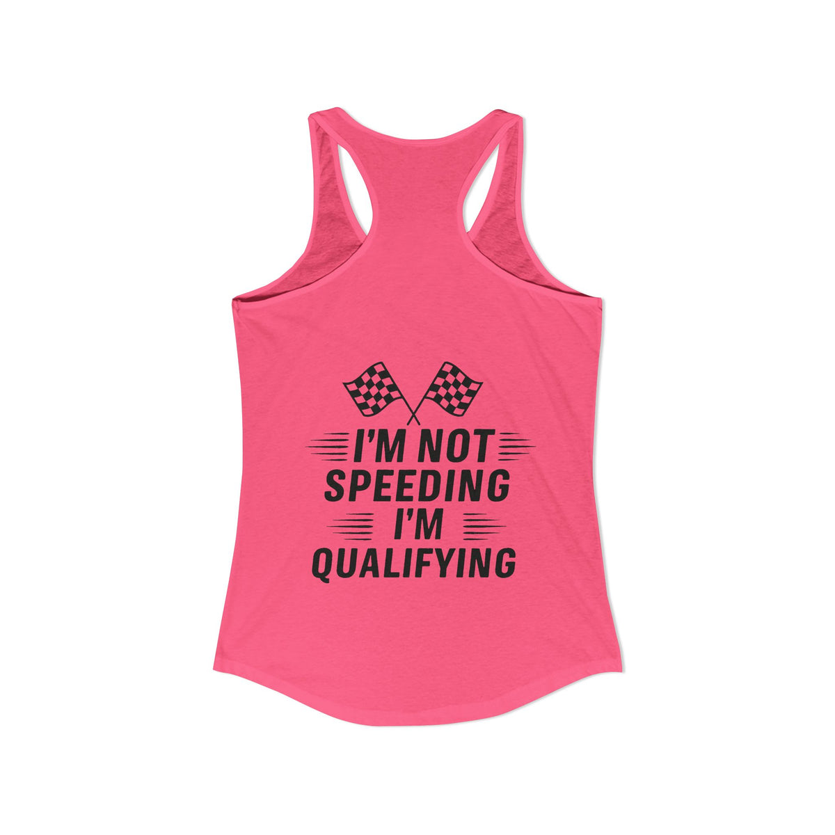 I'm Qualifying Women's Racerback Tank