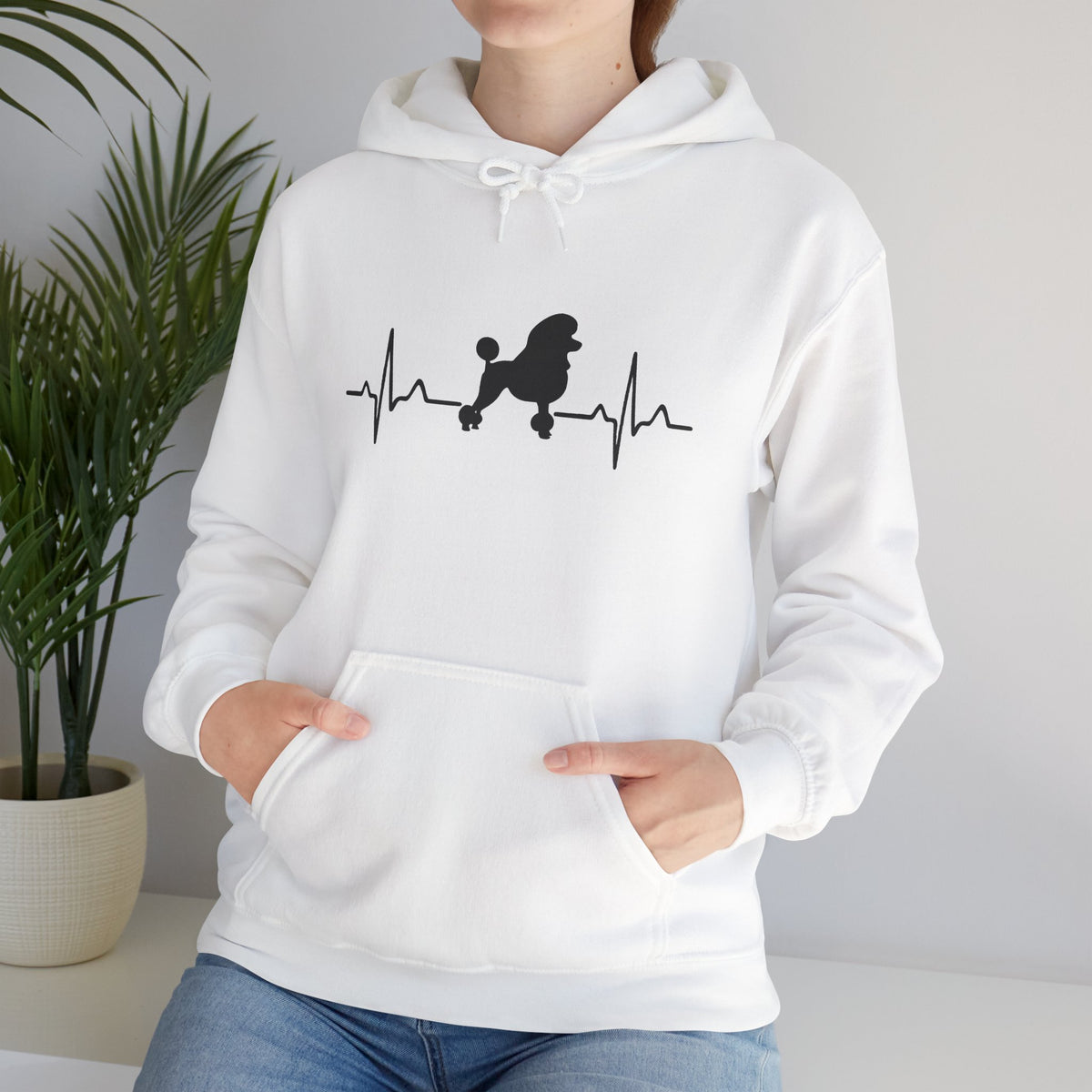 My Heart Beats For Poodles Unisex Hoodie