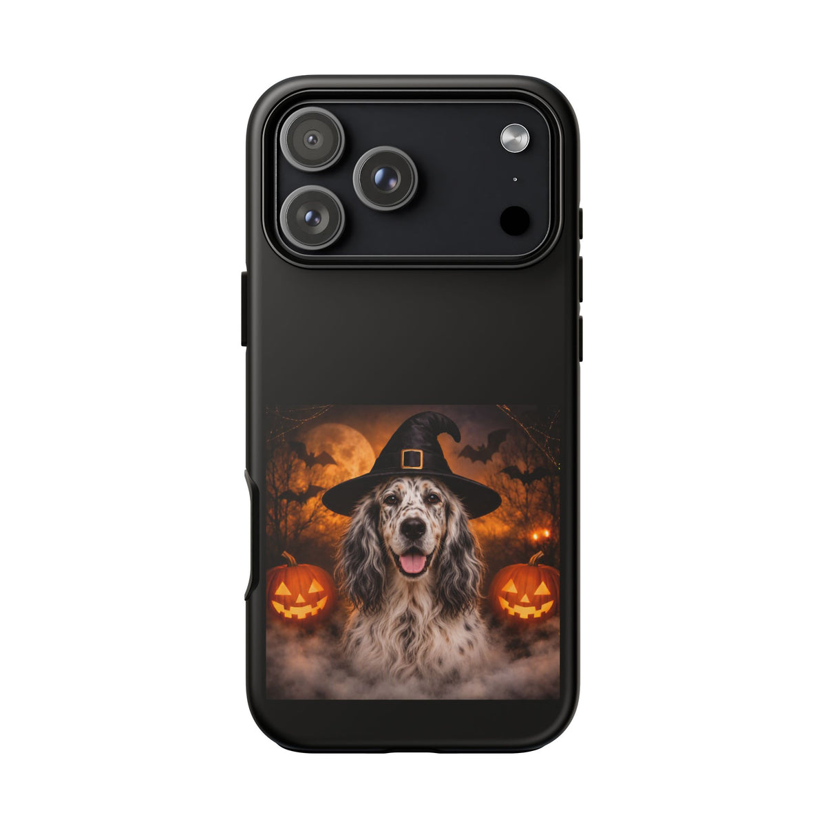 Witch Hat Pack English Setter iPhone Case