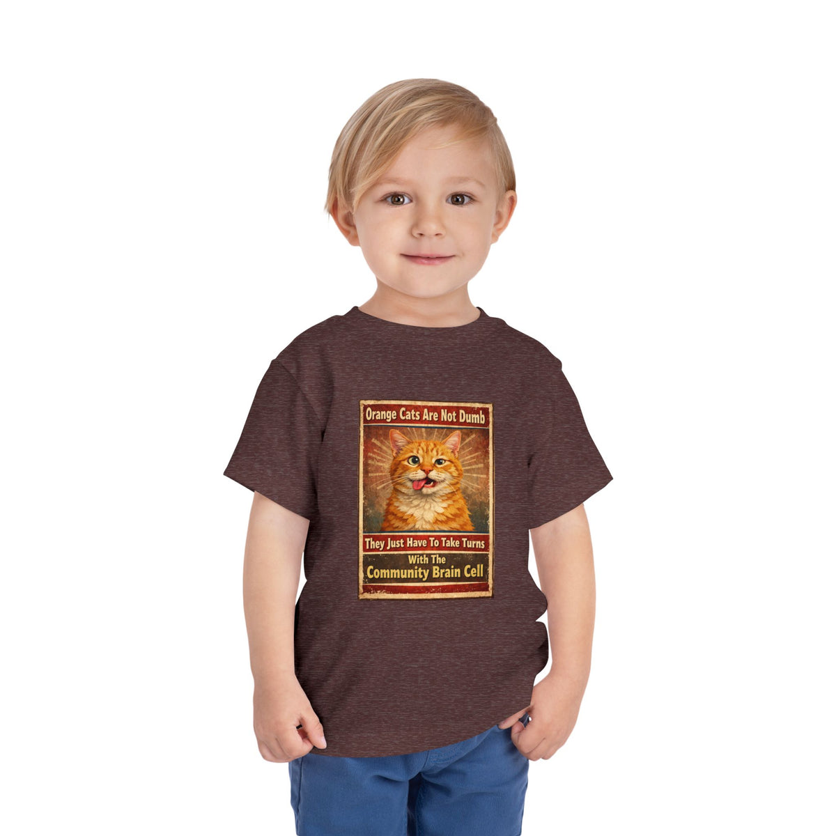 Community Brain Cell Toddler Unisex Short Sleeve Crewneck Tee