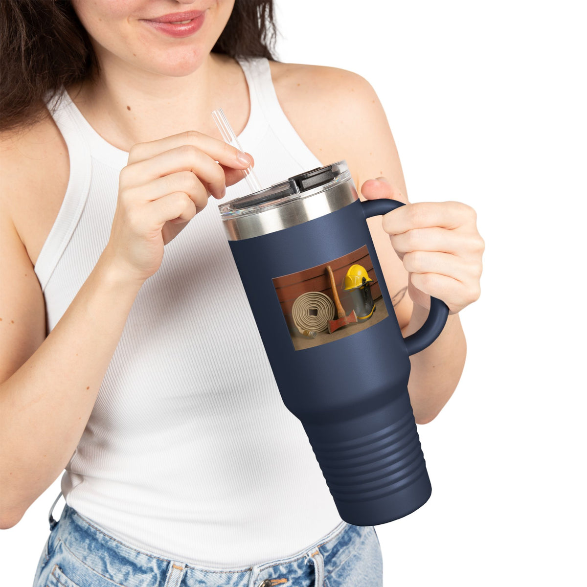 Fire/Rescue Appreciation Insulated Travel Mug