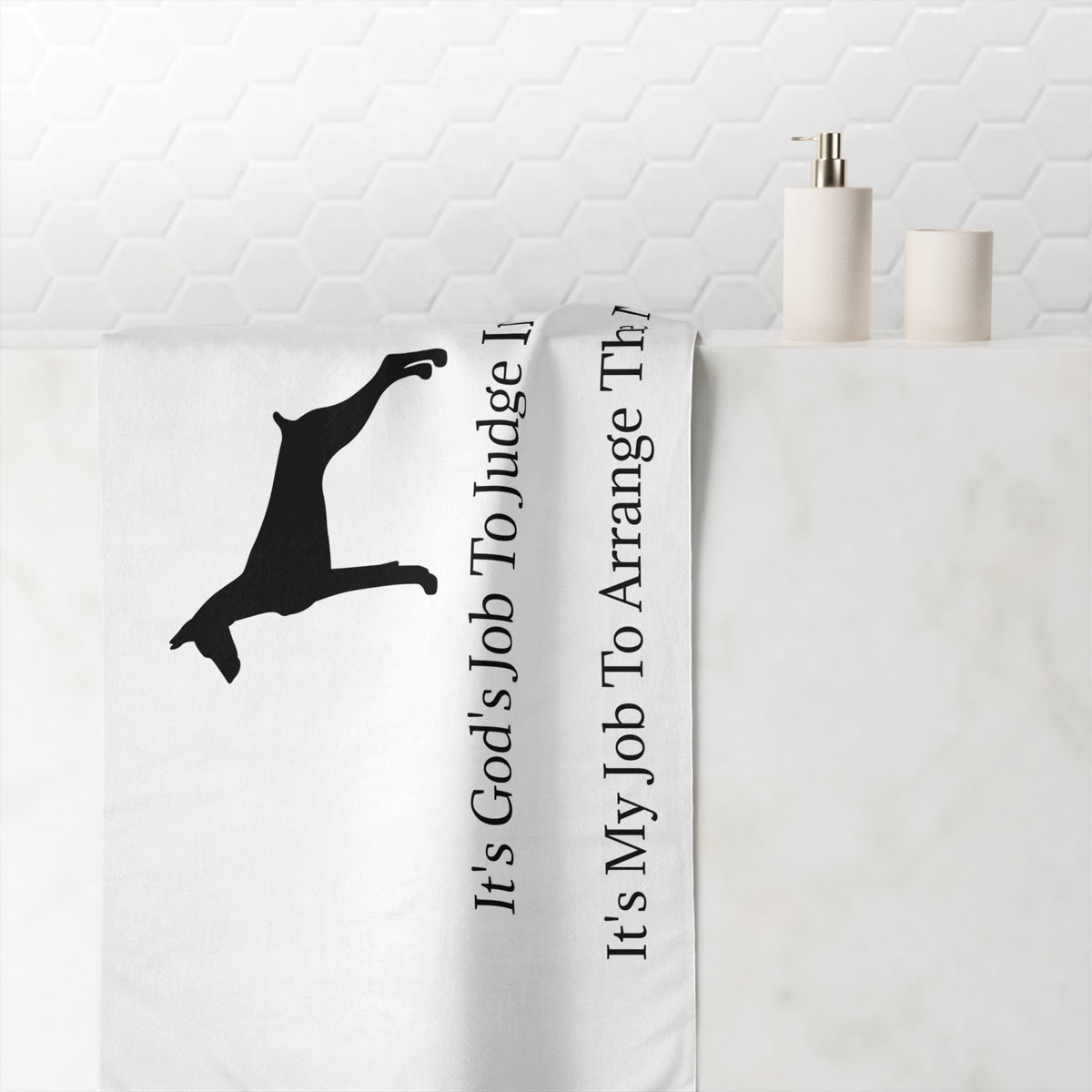 Arrange The Meeting Mink-Cotton Beach Towel