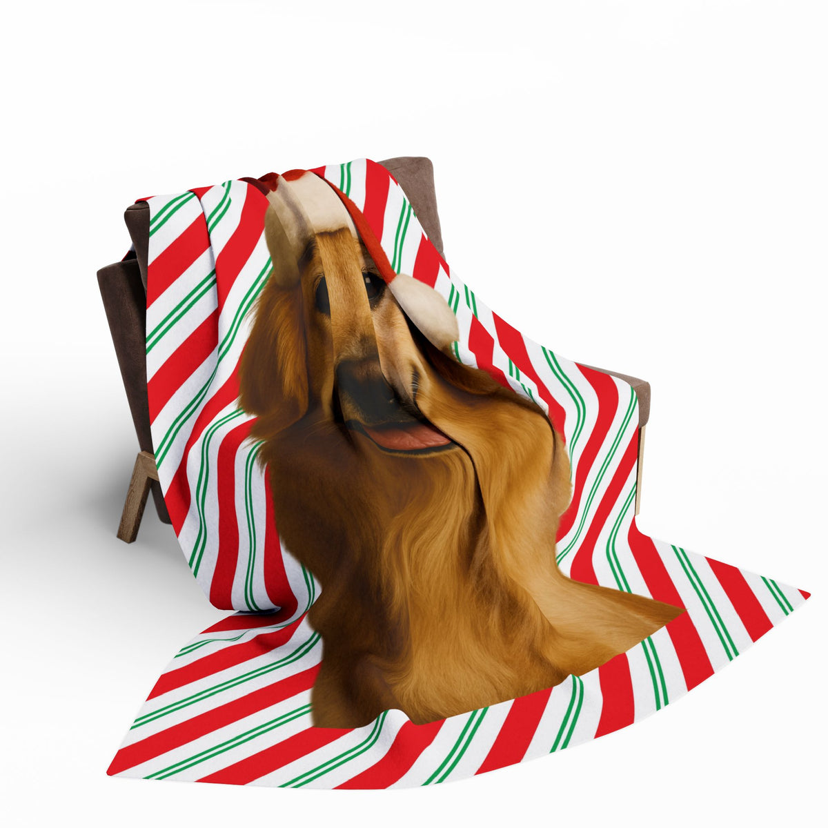 Santa Paws Golden Arctic Fleece Blanket