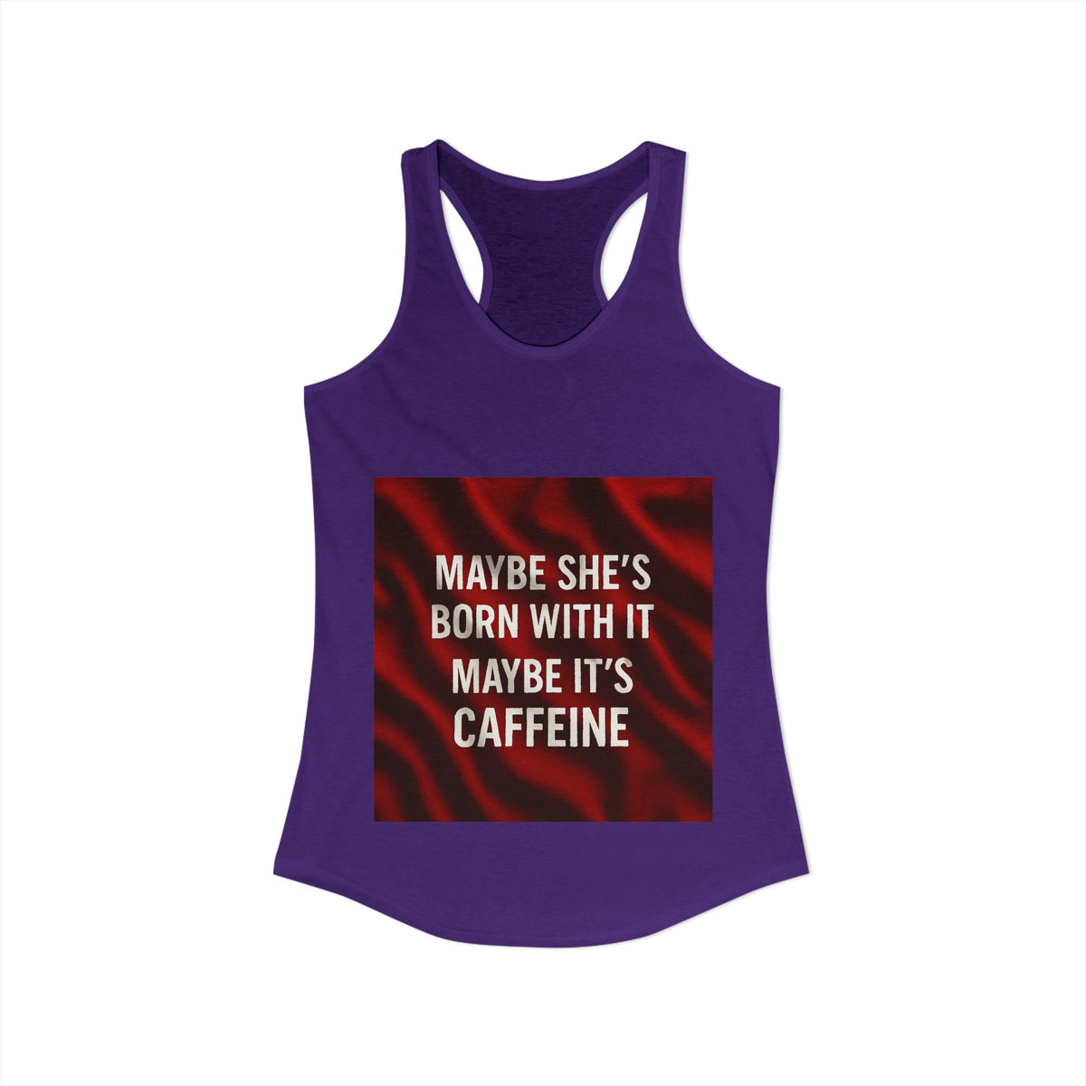 Born With It Women's Racerback Tank