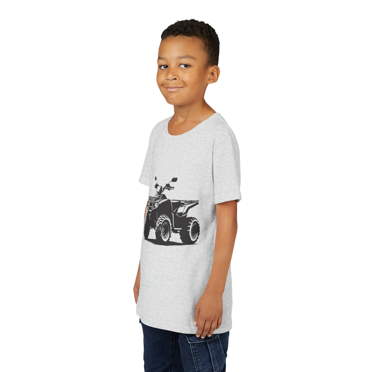 Off The Beaten Path Quad Youth Unisex Short Sleeve Crewneck Tee