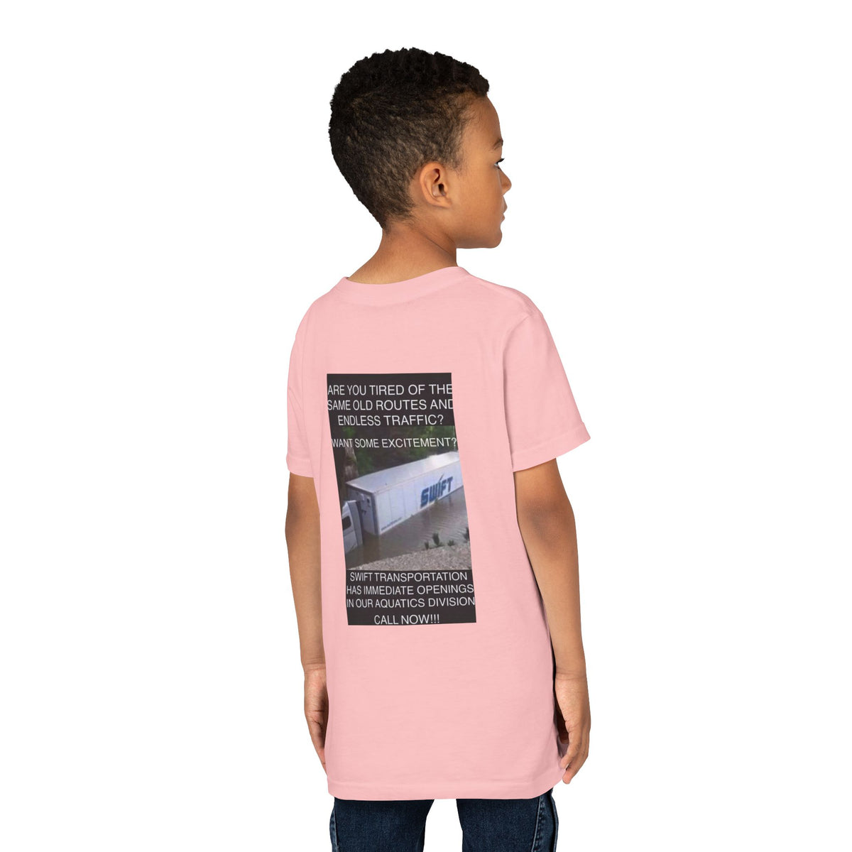 Swift Aquatics Youth Unisex Short Sleeve Crewneck Tee