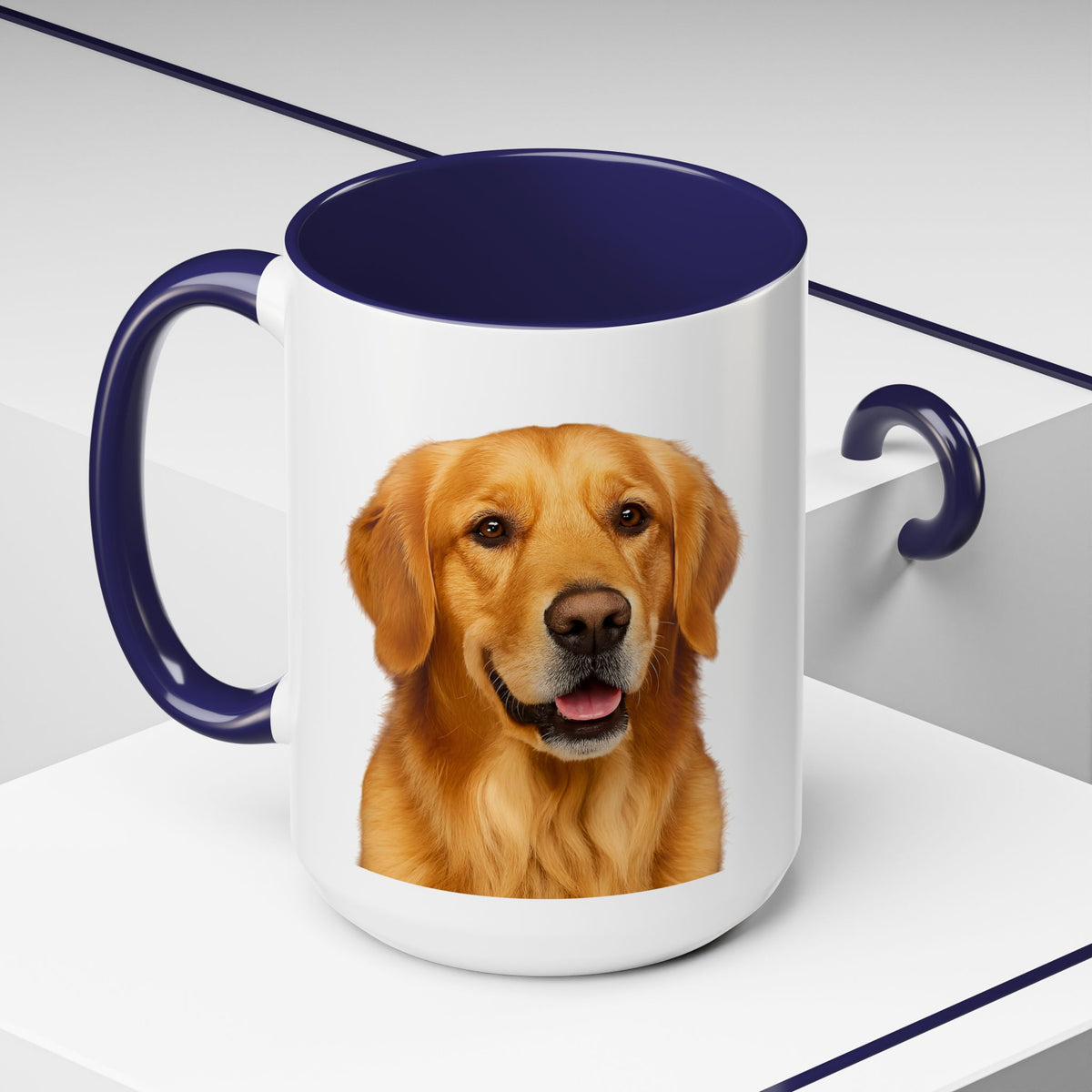 Golden Head 2-Tone Coffee Mug