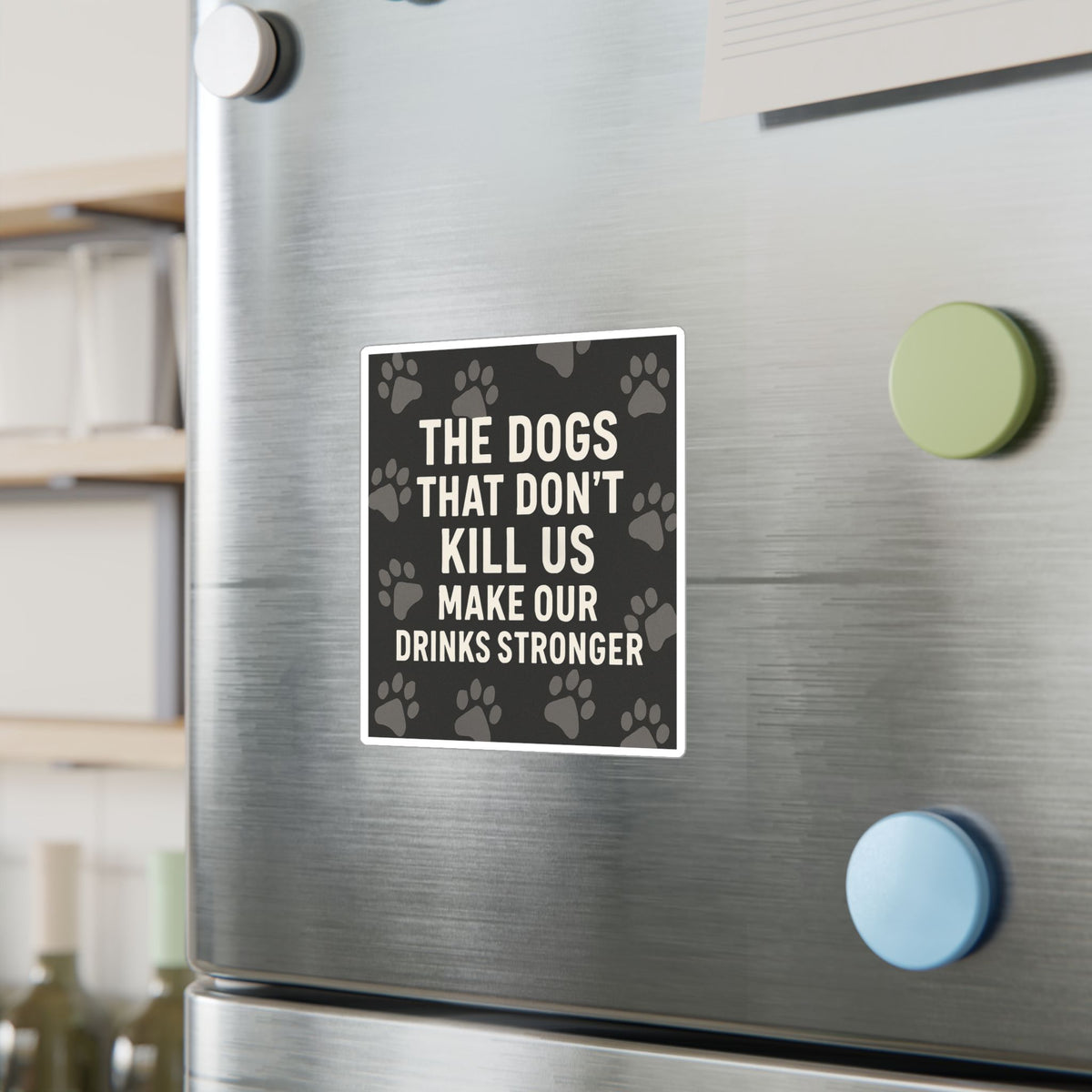 Drinks Stronger Vinyl Decal