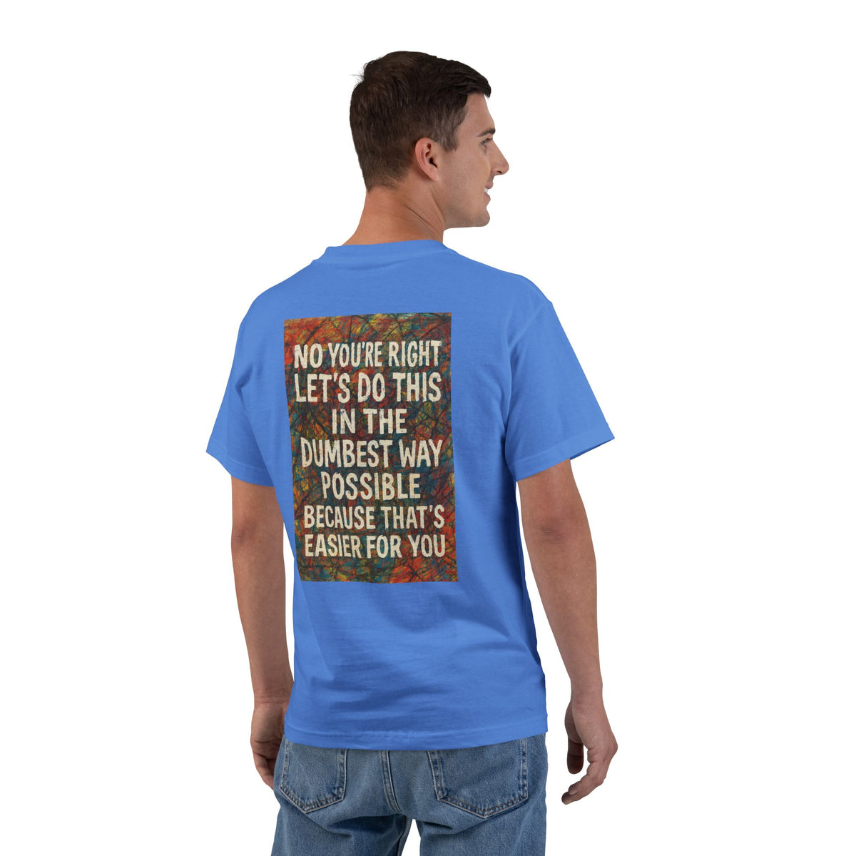 Easier For You Men's Short-Sleeve Crewneck Tee