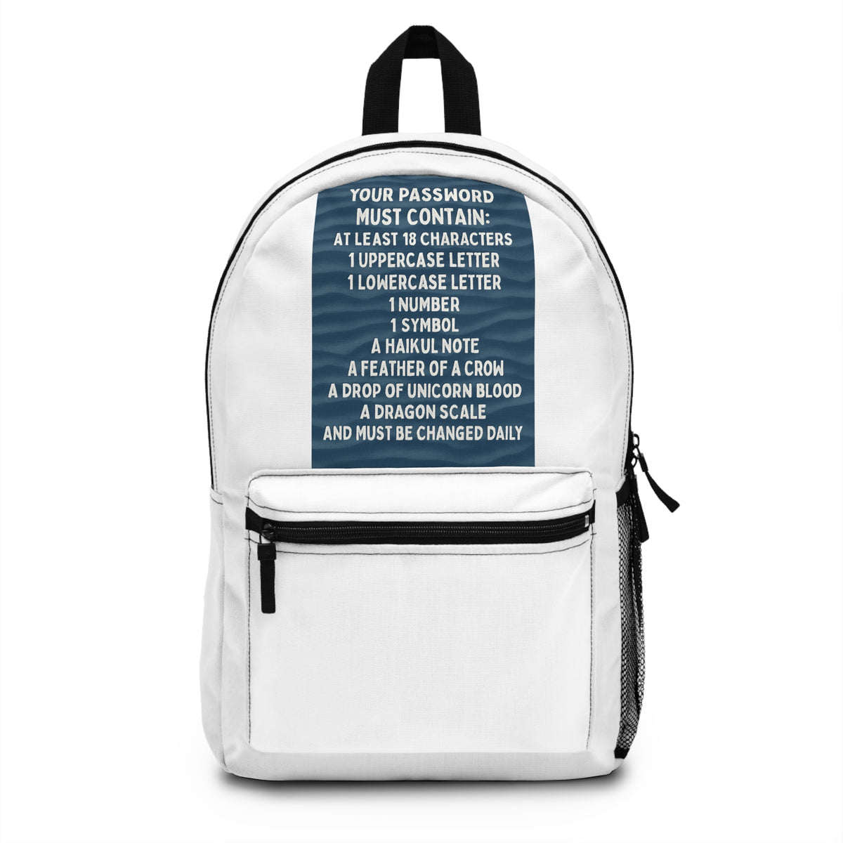 Password Backpack