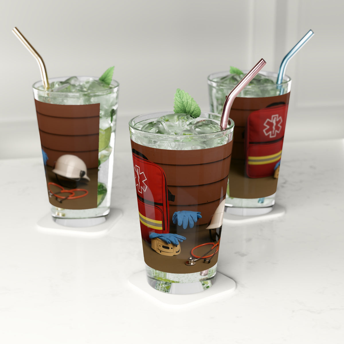 EMS Appreciation Drinking Glass