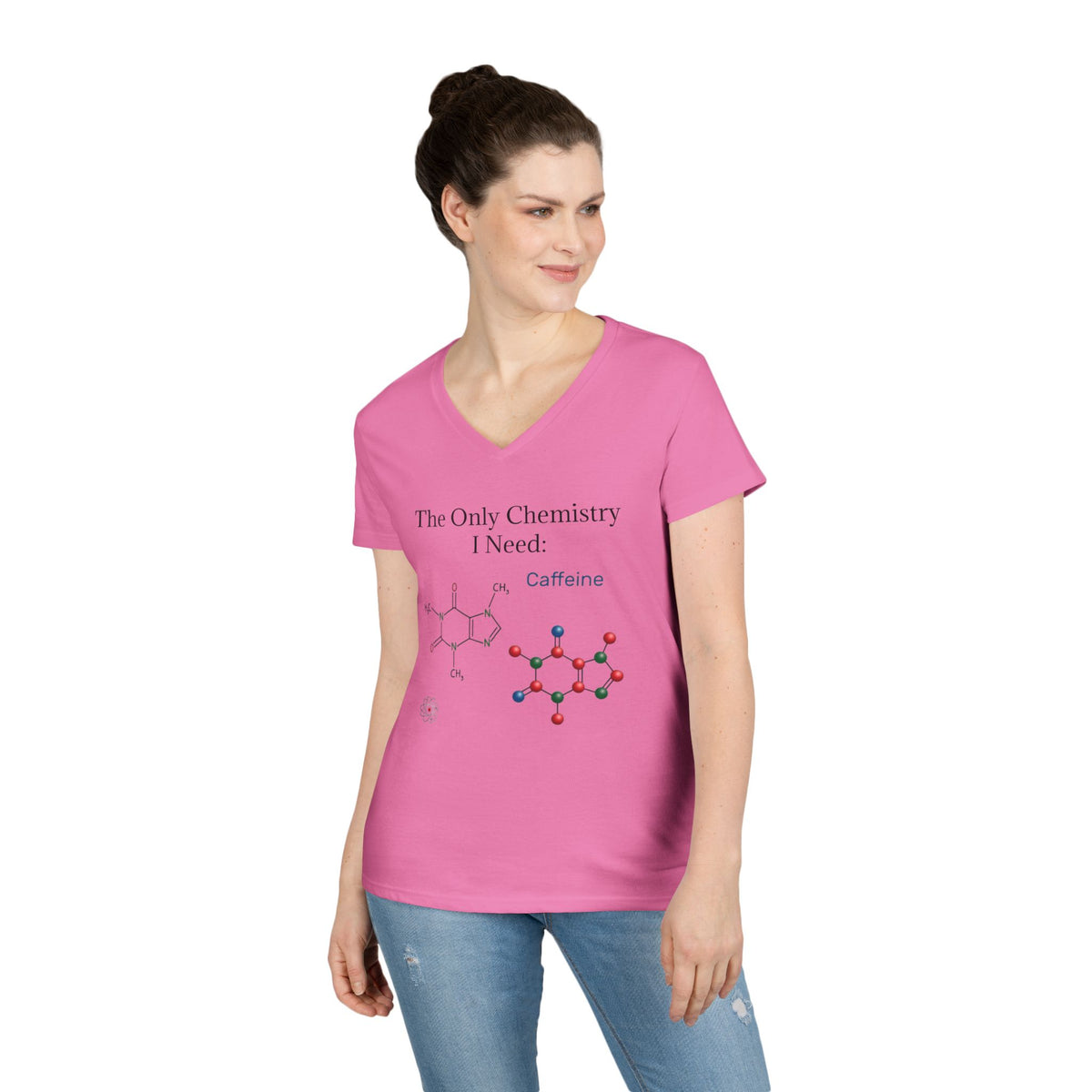 Chemistry Lesson Women's V-Neck Tee