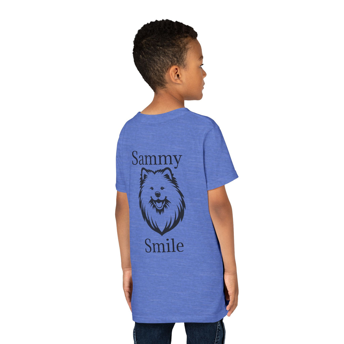Sammy Smile Youth Unisex Short Sleeve Crewneck Tee