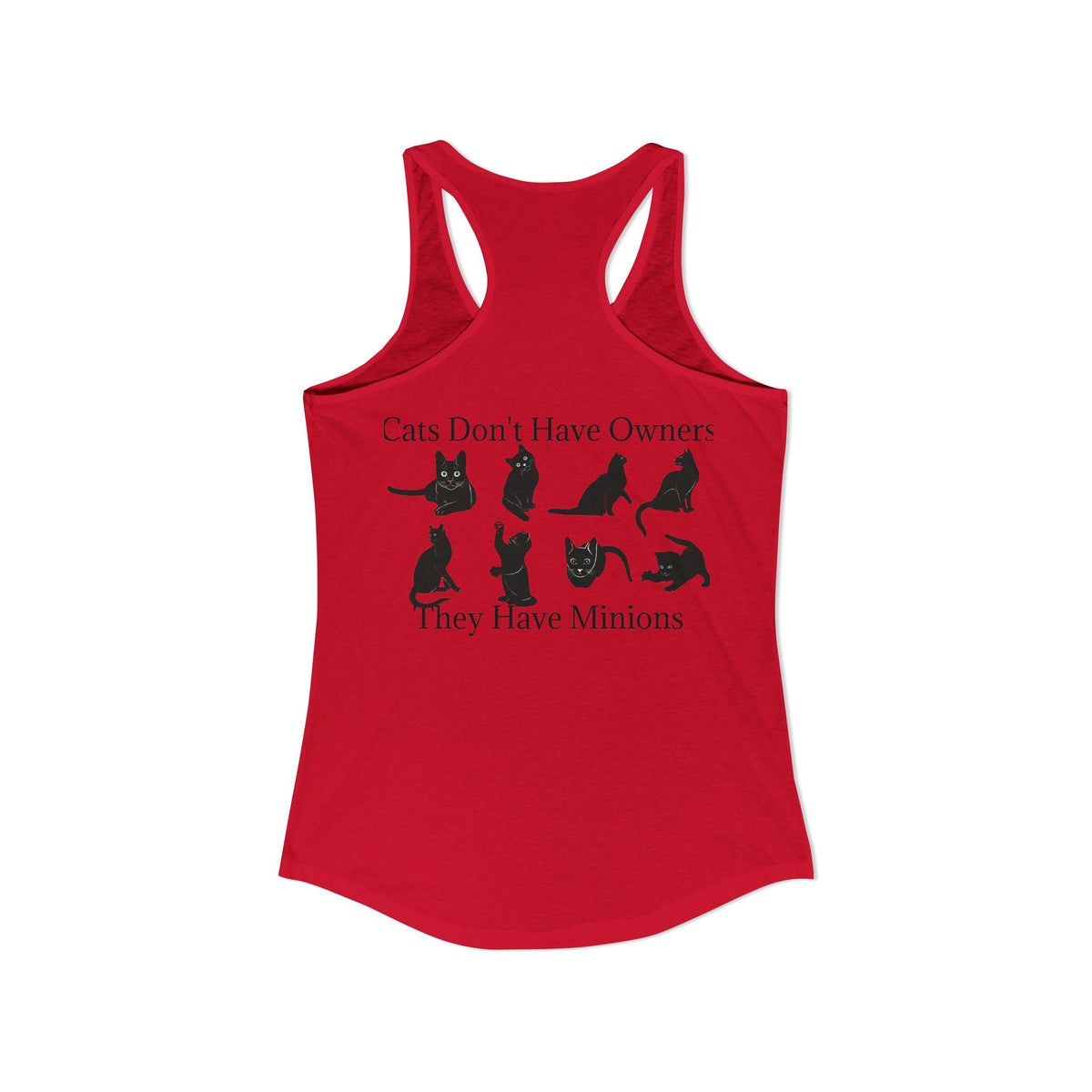 Cat Minions Women's Racerback Tank