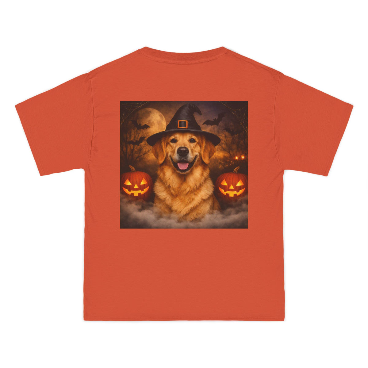 Witch Hat Pack Golden Men's Short-Sleeve Crewneck Tee