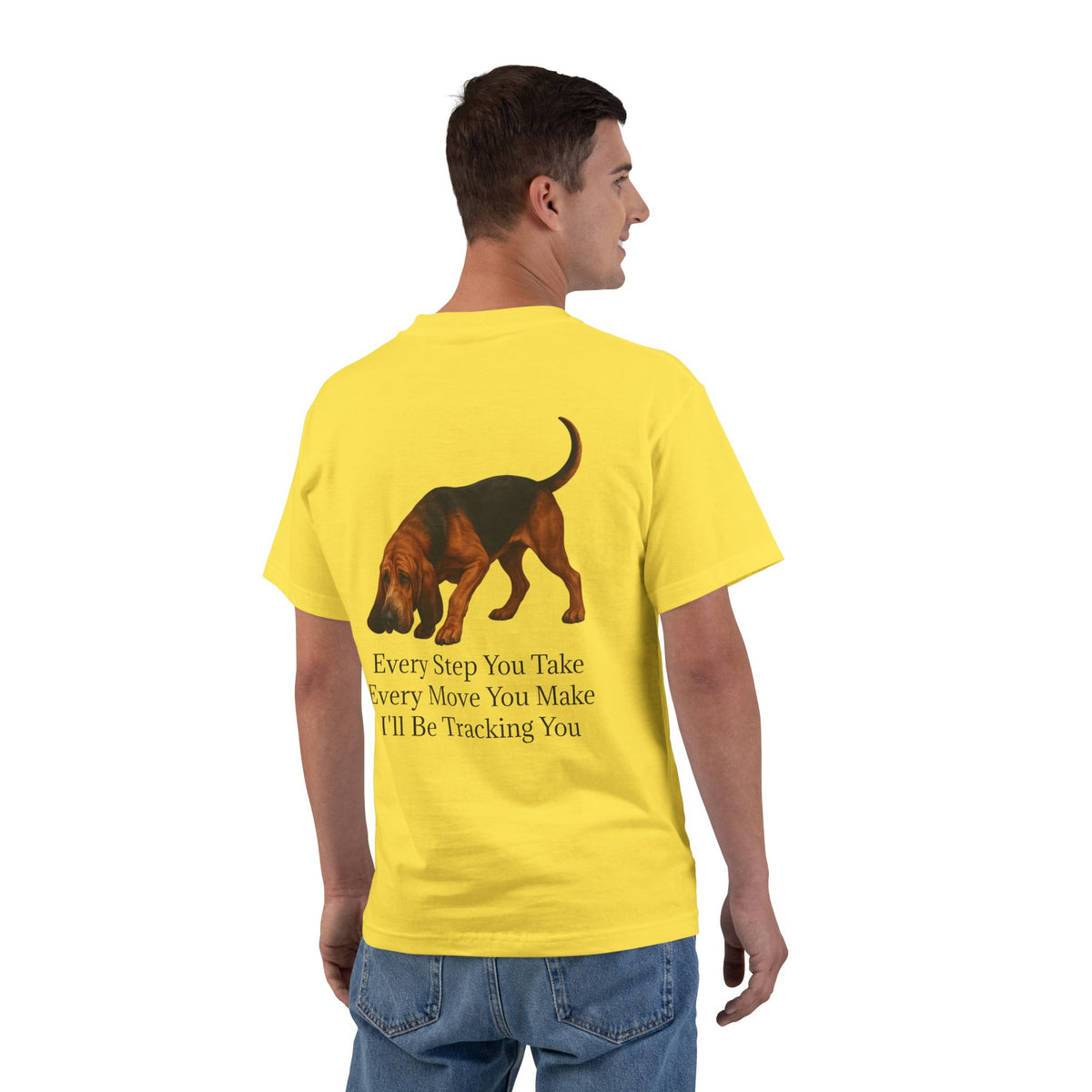 Tracking You Men's Short-Sleeve Crewneck Tee
