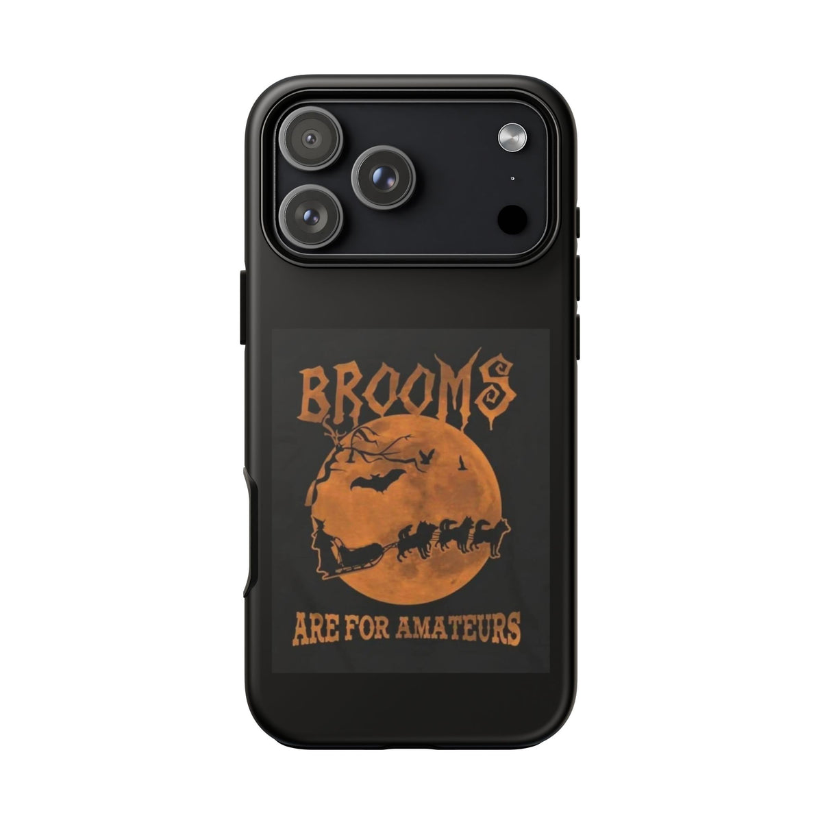 Brooms Are For Amateurs iPhone Case